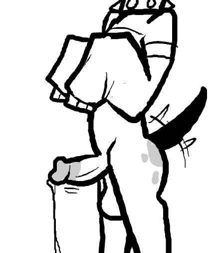 Rule 34 2022 Anthro Ass Balls Big Balls Black And White Black Tail Bodily Fluids Butt Markings