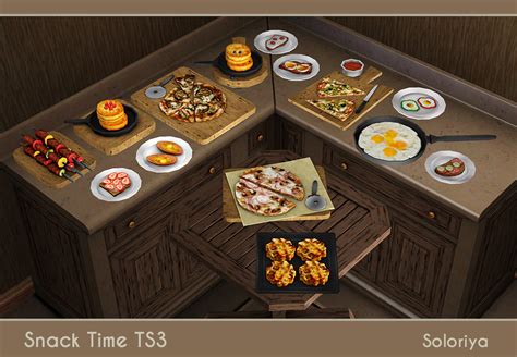 Soloriya Snack Time Sims 3