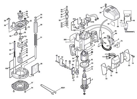 Bosch 1613aevs 0601613663 Parts List Bosch 1613aevs 0601613663