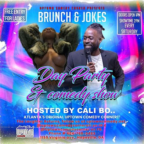 Karaoke And Comedy Brunch Show Uptown Comedy Corner Uptown Comedy