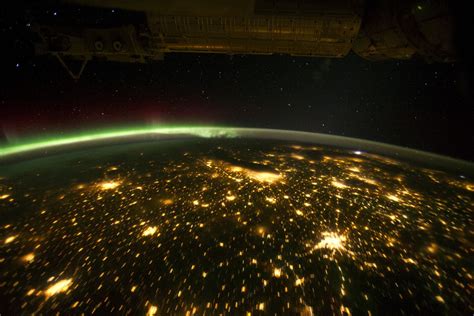 Earths Cities At Night Photos From Space Space