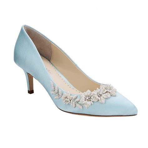 The Perfect Something Blue Low Heel Re Imagined And Re Defined