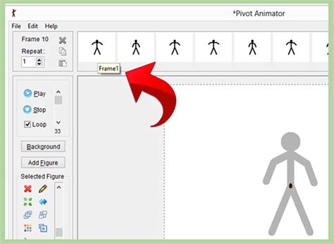 Як зробити анімацію в програмі Pivot Stickfigure Animator