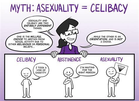 Asexuality Myth Busters Infograph Contemporary Queer
