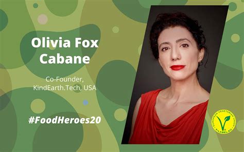 Olivia Fox Cabane Food Heroes 20 V Label