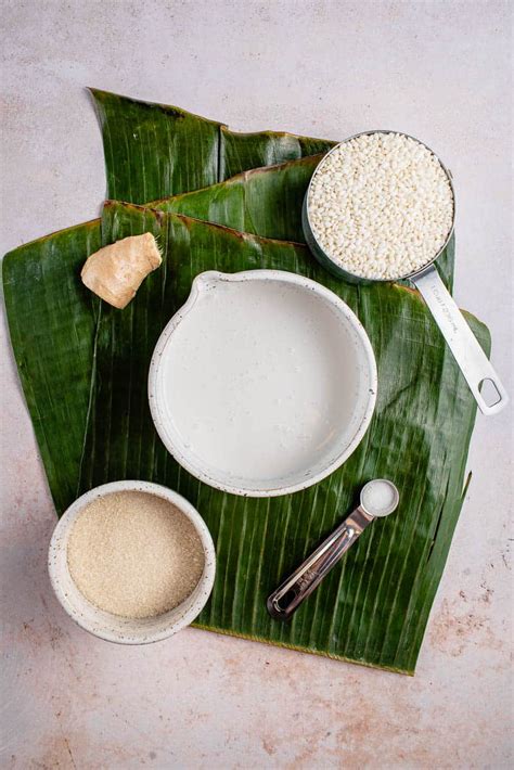 Suman Malagkit Filipino Steamed Rice Cakes Sweet Simple Vegan