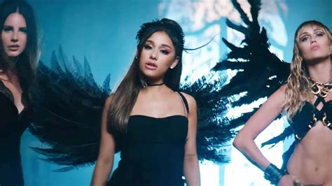 Miley Cyrus Lana Del Rey And Ariana Grandes “dont Call Me Angel” Video Is Here Vogue
