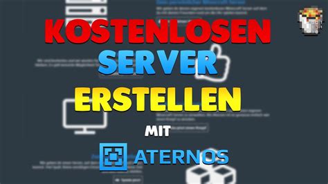 Minecraft server mit mods erstellen kostenlos. Kostenloser Minecraft Server erstellen - Aternos - YouTube