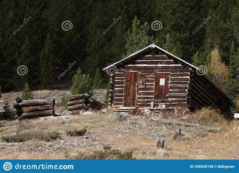 Historic Independence Ghost Town Colorado Editorial Stock Photo