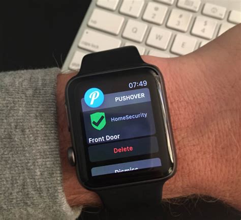 The apple watch series 5 can be used to call 911 and automatically alert emergency responders if you fall. Home Security System Notifications to the Apple Watch ...