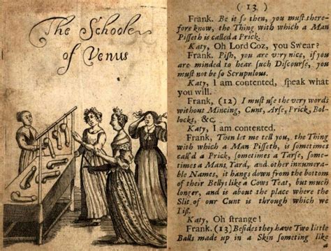 The School Of Venus Or The Ladies Delight An Early Modern Sex