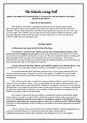 9 Sample Living Wills PDF Sample Templates – Living Will Forms Free ...