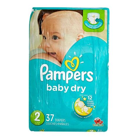 Pañales Pampers Baby Dry Etapa 2 X37und Jumbo Colombia