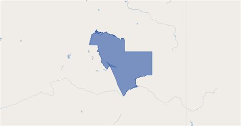 Gila County Arizona County Boundary Koordinates