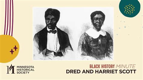 Black History Minute Dred And Harriet Scott YouTube