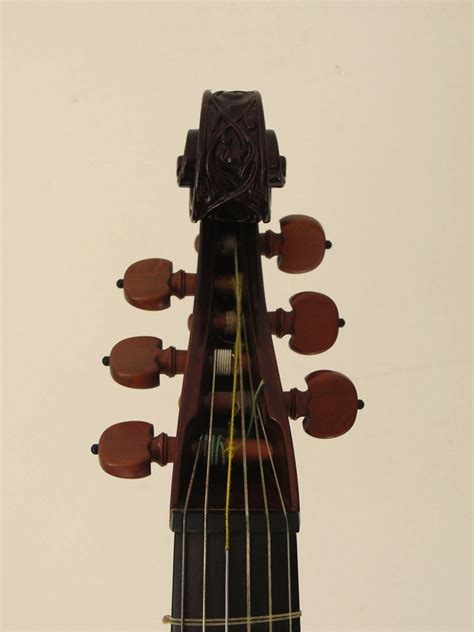 Basse De Viole 6 Cordes De Christian Laborie 6 Strings Bass Viol