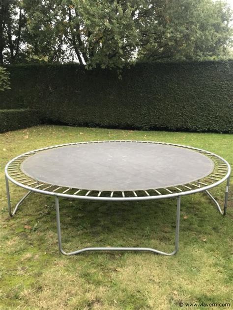 Extra Grote Trampoline In Goede Staat