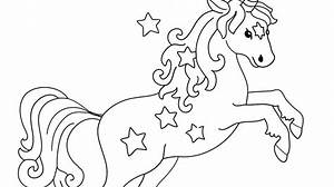 Ausmalbilder Einhorn Einhorn zum Ausmalen Unicorn coloring pages