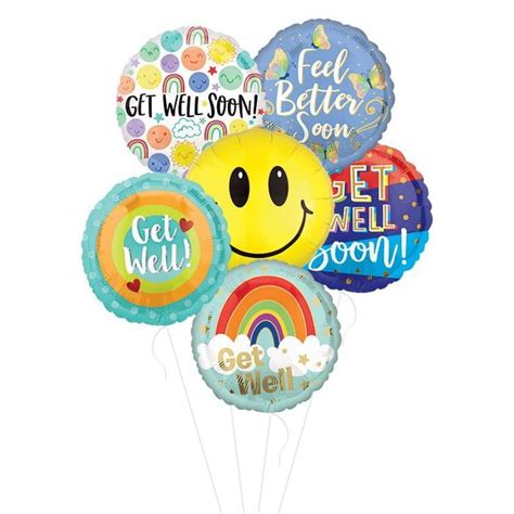 Get Well Balloon Bouquet Columbus Florist Blossoms Floral And Home