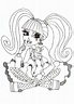 Free Printable Monster High Coloring Pages: Monster High Draculaura ...