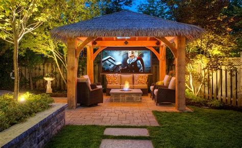 Our small yard landscaping ideas can help you create intimate areas in your flat or sloped garden. 28 Gazebo Lighting Ideas And Projects For Your Backyard ...
