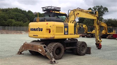 Komatsu Pw140 For Sale Youtube