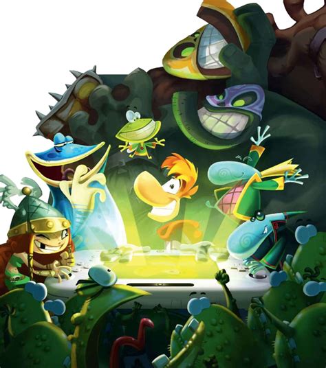 Filerayman Legends Characters With Gamepadpng Raywiki The Rayman Wiki