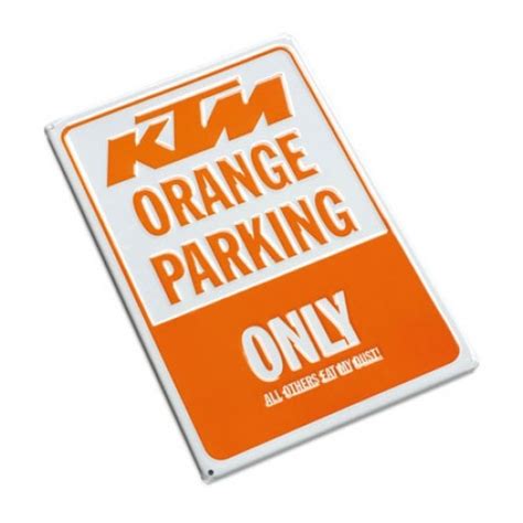 Ktm Parking Sign Ktm Signs Dirt Bike Room