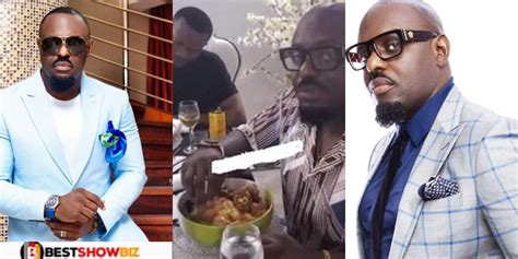 New Video Of Jim Iyke Struggling To Eat Fufu Gets Ghanaians Laughing