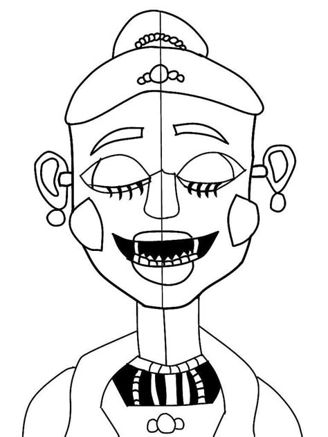 Free Fnaf Coloring Page Free Printable Coloring Pages For Kids