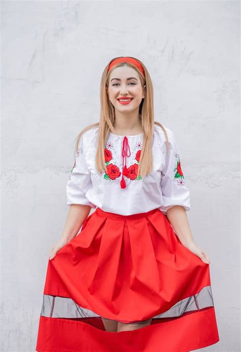 Ethnic European Model Style For Ladies Stock Image Image Of Girl