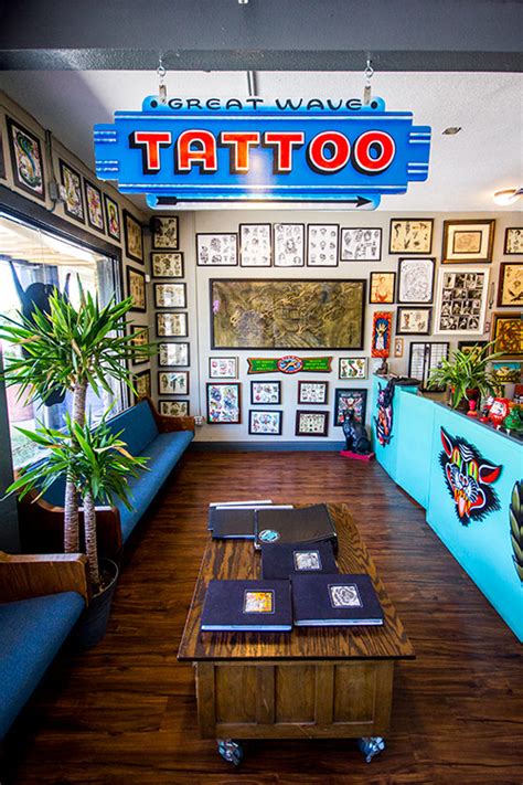 Great Wave Tattoo Austin Texas World Renowned Tattoo Shop