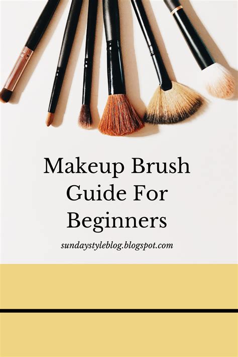 The Basic Makeup Brushes Guide For Beginners Makeup Brushes Guide