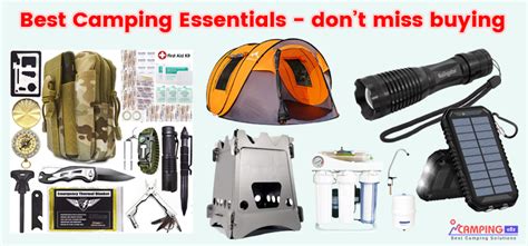13 Best Camping Essentials For Beginners Explained
