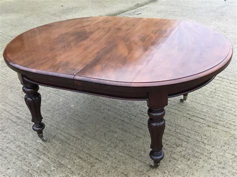 Fine Quality Victorian Mahogany Extending Dining Table 8ft 594025