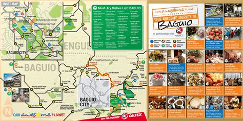 map of baguio city tourist spots