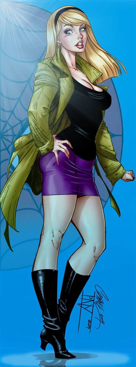 Gwen Stacy By Jscott Campbell By Tony058 Marvel Comics Pinterest