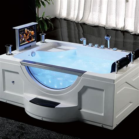 Hot Tub Factory Luxury Led Bubble Whirlpool Massage Bathtub Buy Led Bubble Bathtubluxury