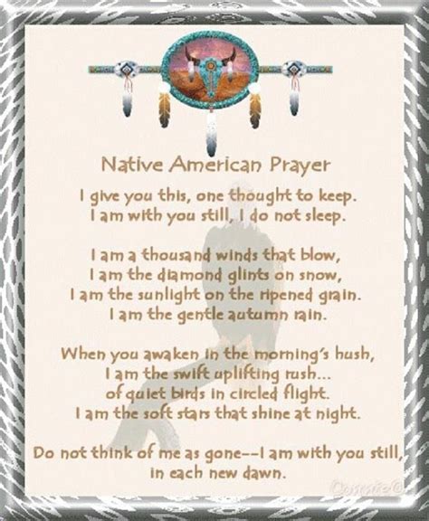 Native American Prayer Native American Prayers American Indian