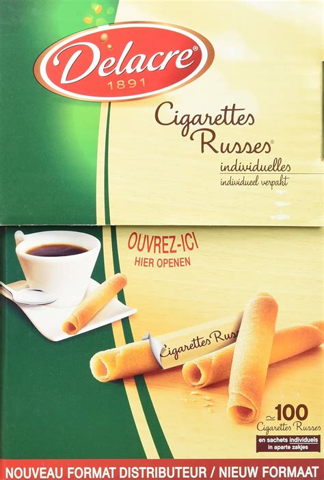 Delacre Cigarettes Russes Distributeur X 100 700 G Lot De 1 Amazon