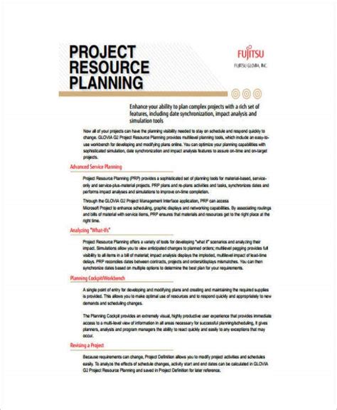 11 Business Project Plan Templates Pdf Docs