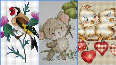 Also, free pattern downloads for beading, cross stitch, knitting, crochet. Beautiful Cross Stitch pattern design ideas - YouTube
