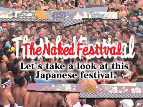 THE NAKED FESTIVAL DVD MAKE JAPAN SERIES YouTube