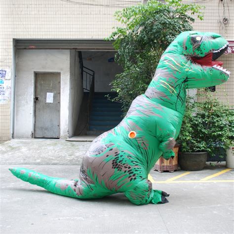 Adult T Rex Inflatable Costume Party Christmas Halloween Or Cosplay