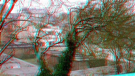 Snowfall In 3d Redblue Anaglyph Youtube
