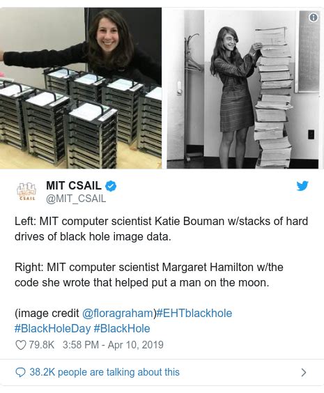 Katie Bouman The Woman Behind The First Black Hole Image Bbc News