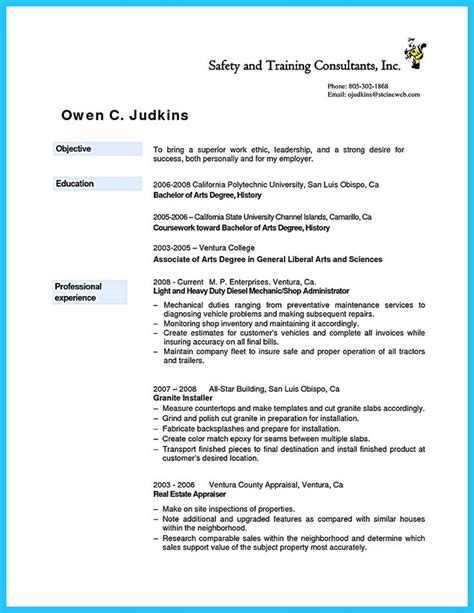 to write a solid automotive resume requires you some criteria through the solid resume the