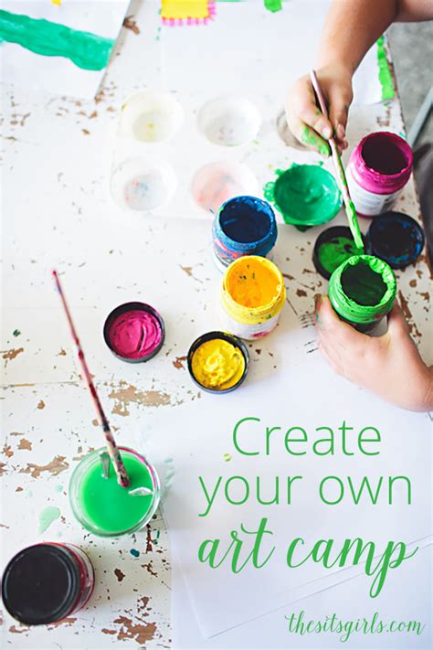 Create Your Own Art Camp - The SITS Girls