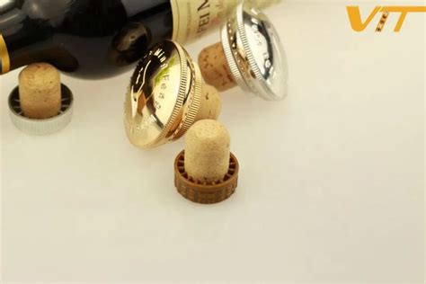 Glass Bottle Caps Custom Cork Wine Stoppers Aluminum Foil Wine Bottle