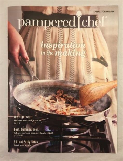 The Pampered Chef Catalog Springsummer 2018 8 X 105 63 Pages